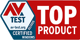 AV-TEST TOP PRODUCT